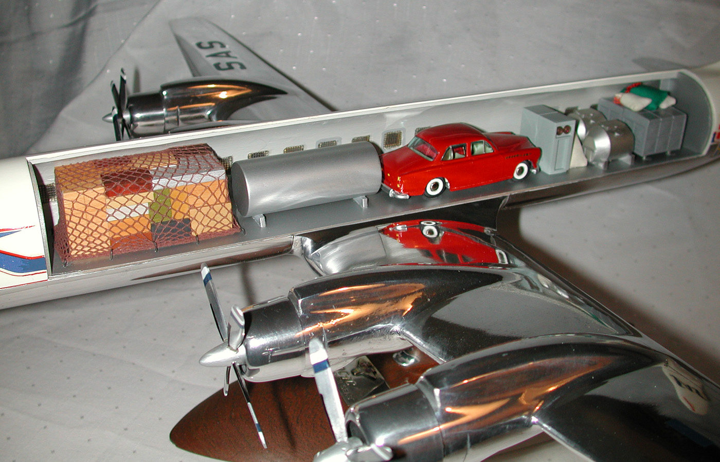 1/50 SAS Douglas DC-7 F model - SAS Collection