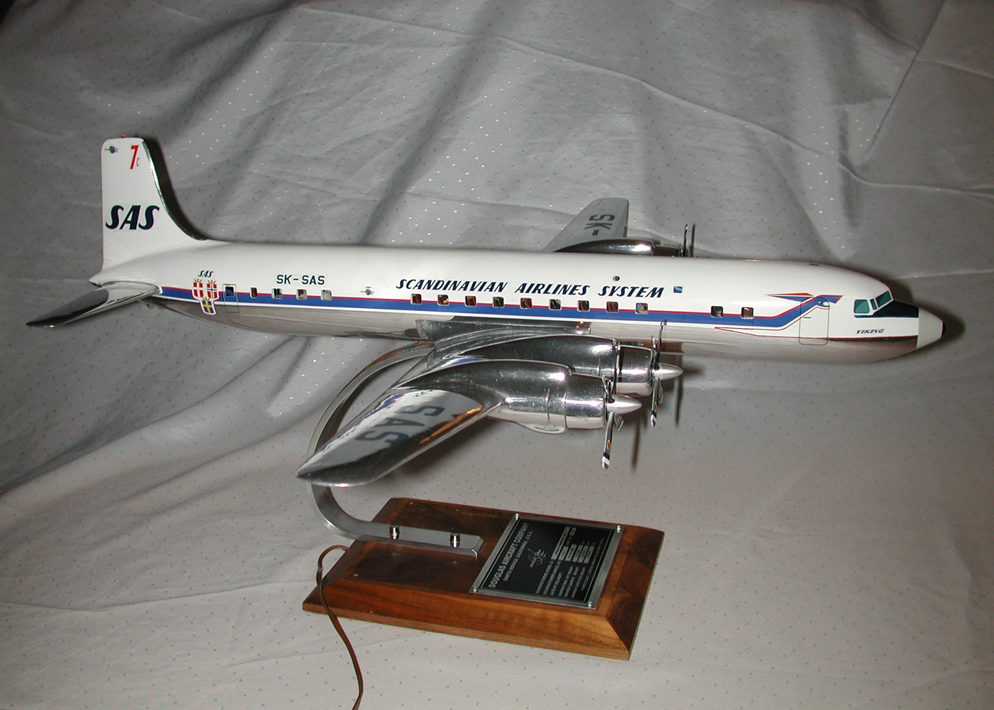 1/50 SAS Douglas DC-7C by Fermo - SAS Collection
