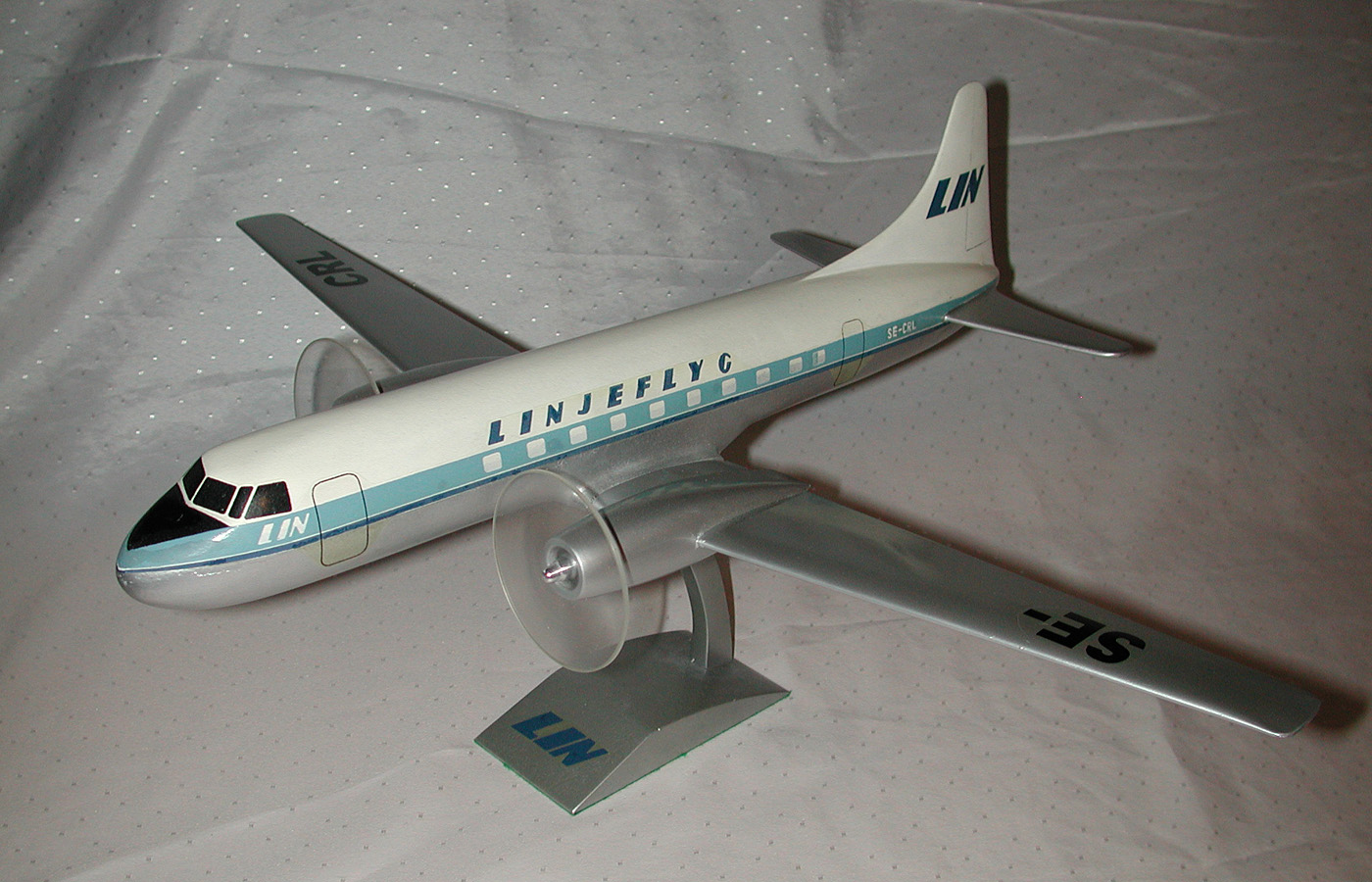 1/50 Linjeflyg Convair CV-440 Metropolitan model SAS Collection