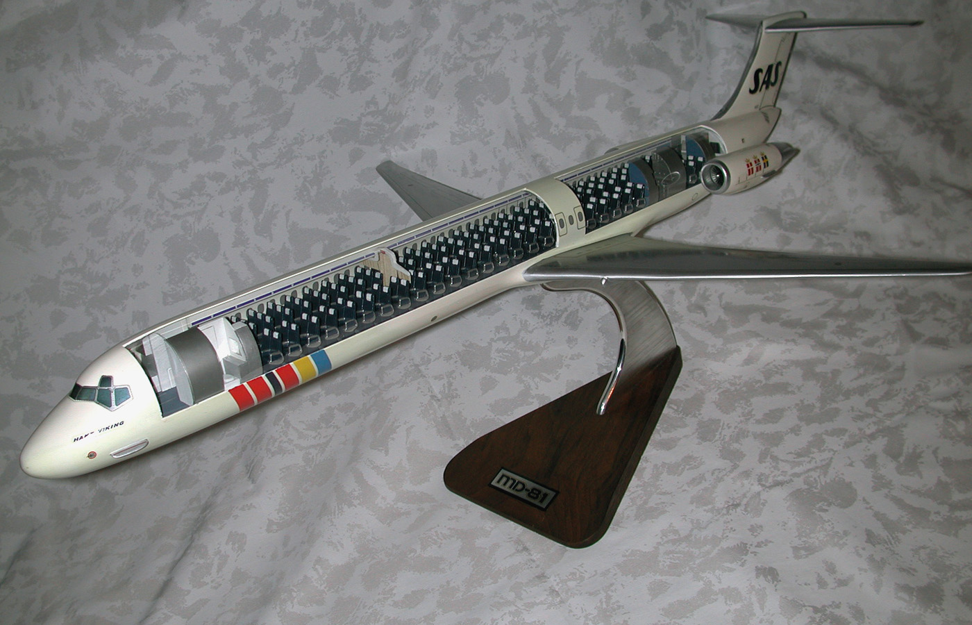 Pacmin 1/50 SAS McDonnell Douglas MD-81 - SAS Collection