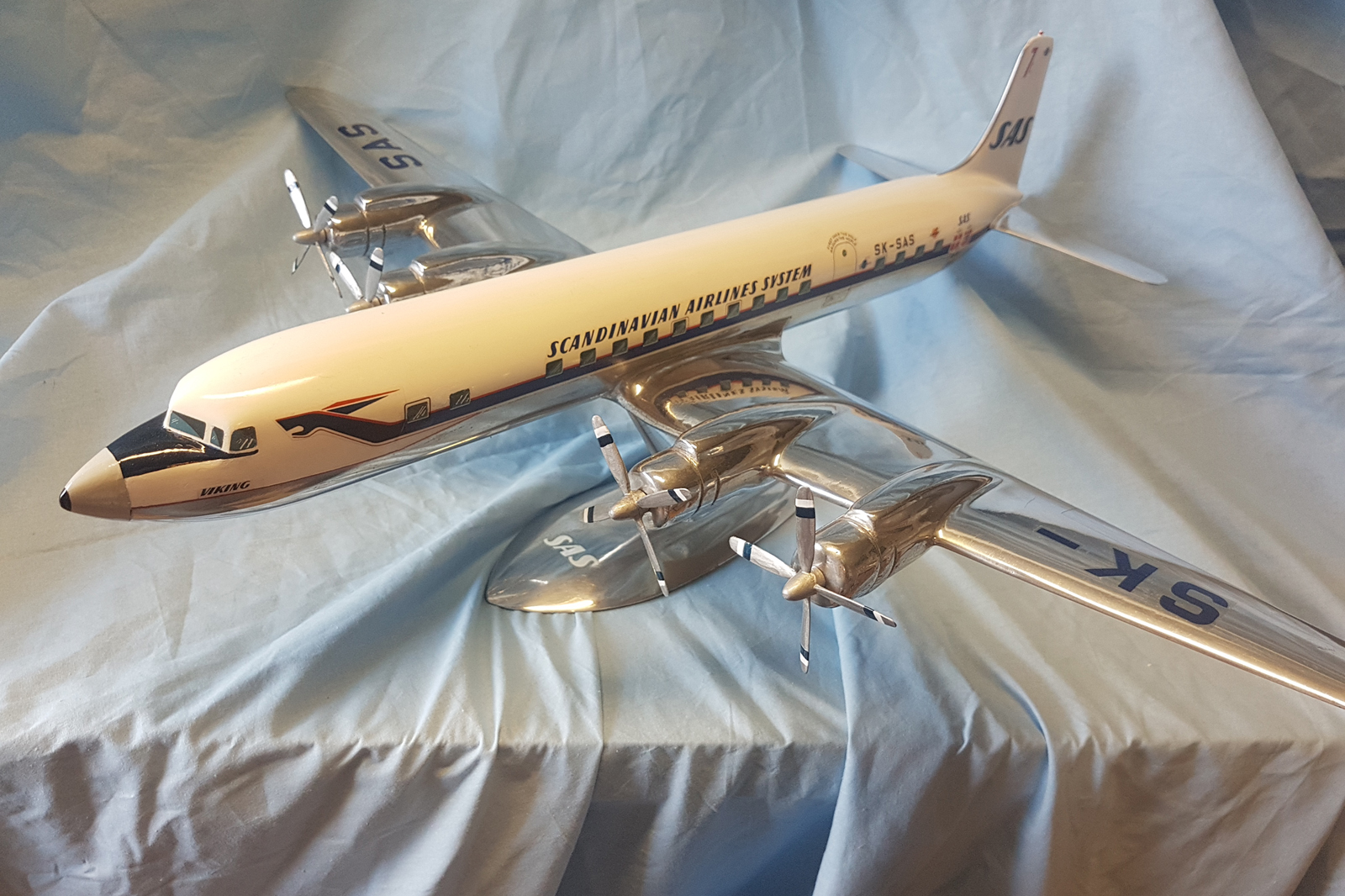 R. Rostad SAS Collection 1/50 SAS Douglas DC-7C
