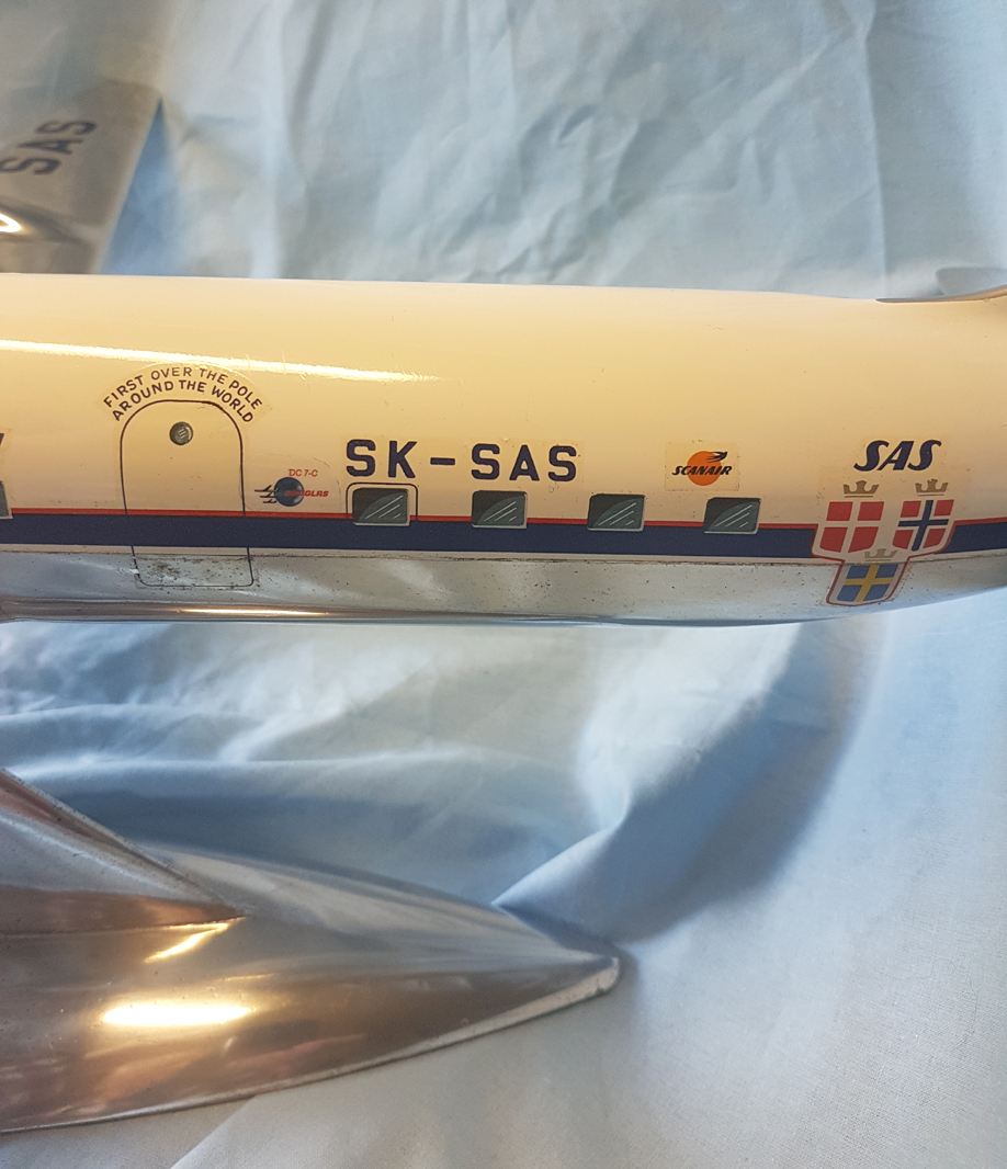 R. Rostad SAS Collection 1/50 SAS Douglas DC-7C