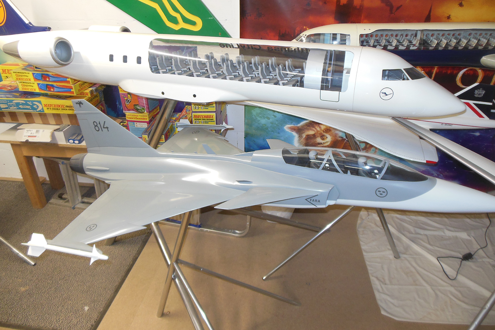 Space Models 1/10 Swedish Air Force Saab Gripen for sale