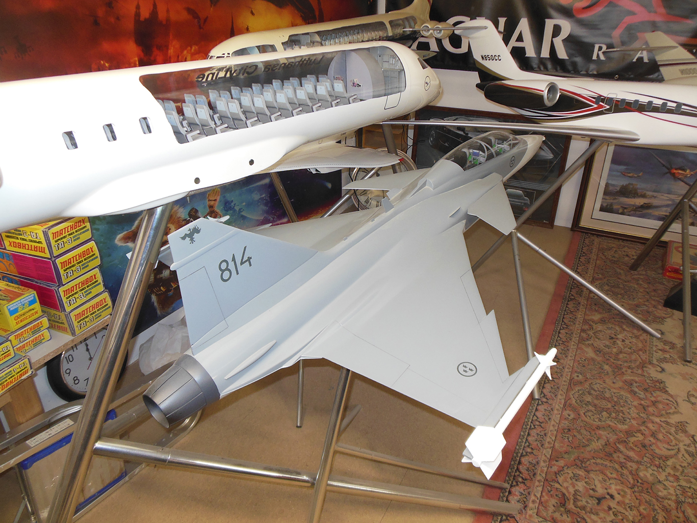 Space Models 1/10 Swedish Air Force Saab Gripen for sale