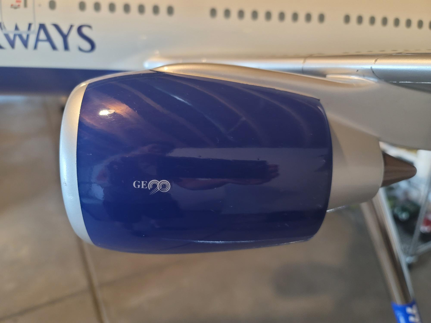 Space Models 1/36 British Airways Hong Kong Boeing 777-200 model for sale