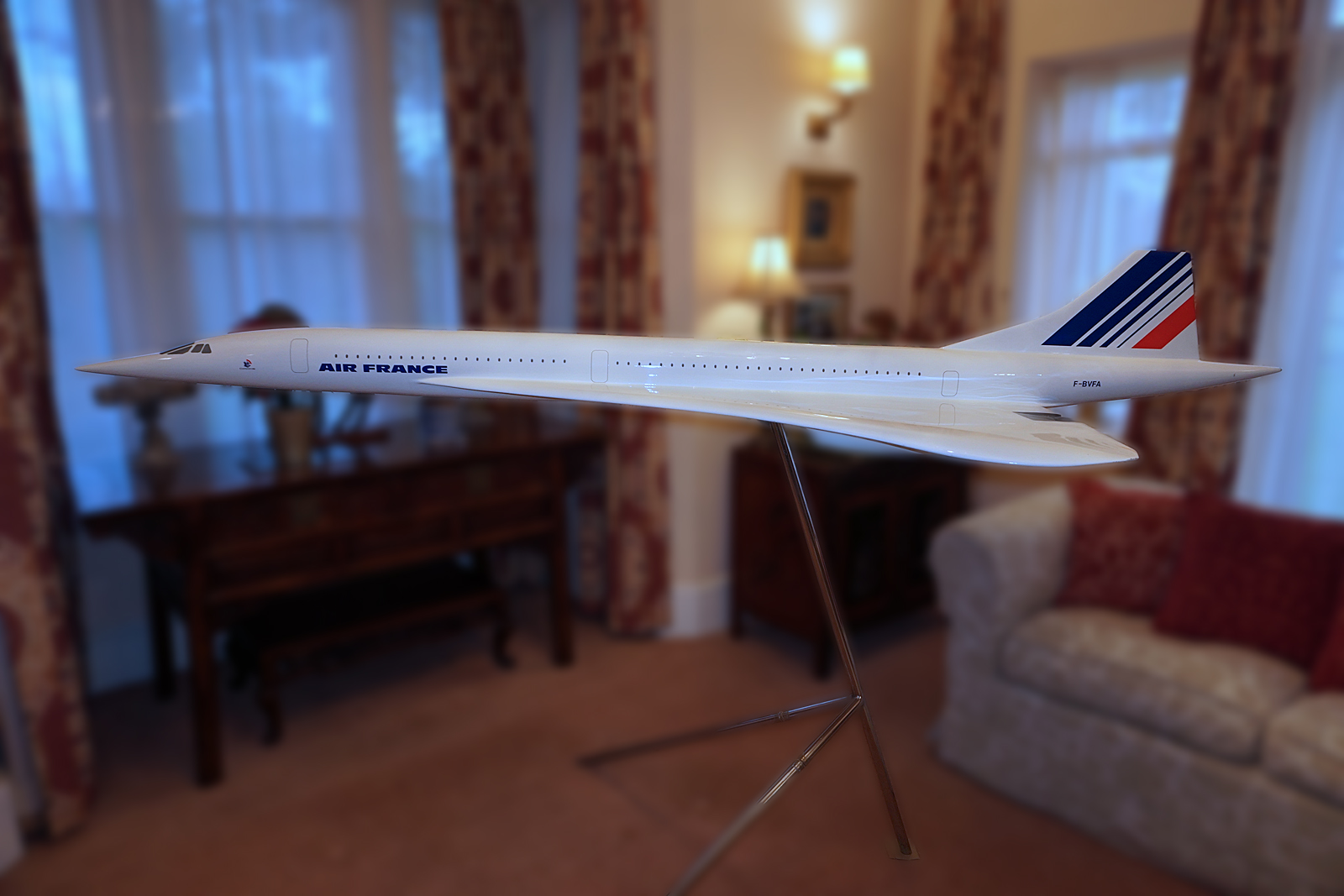 Westway Models 1/24 Air France Concorde model for sale