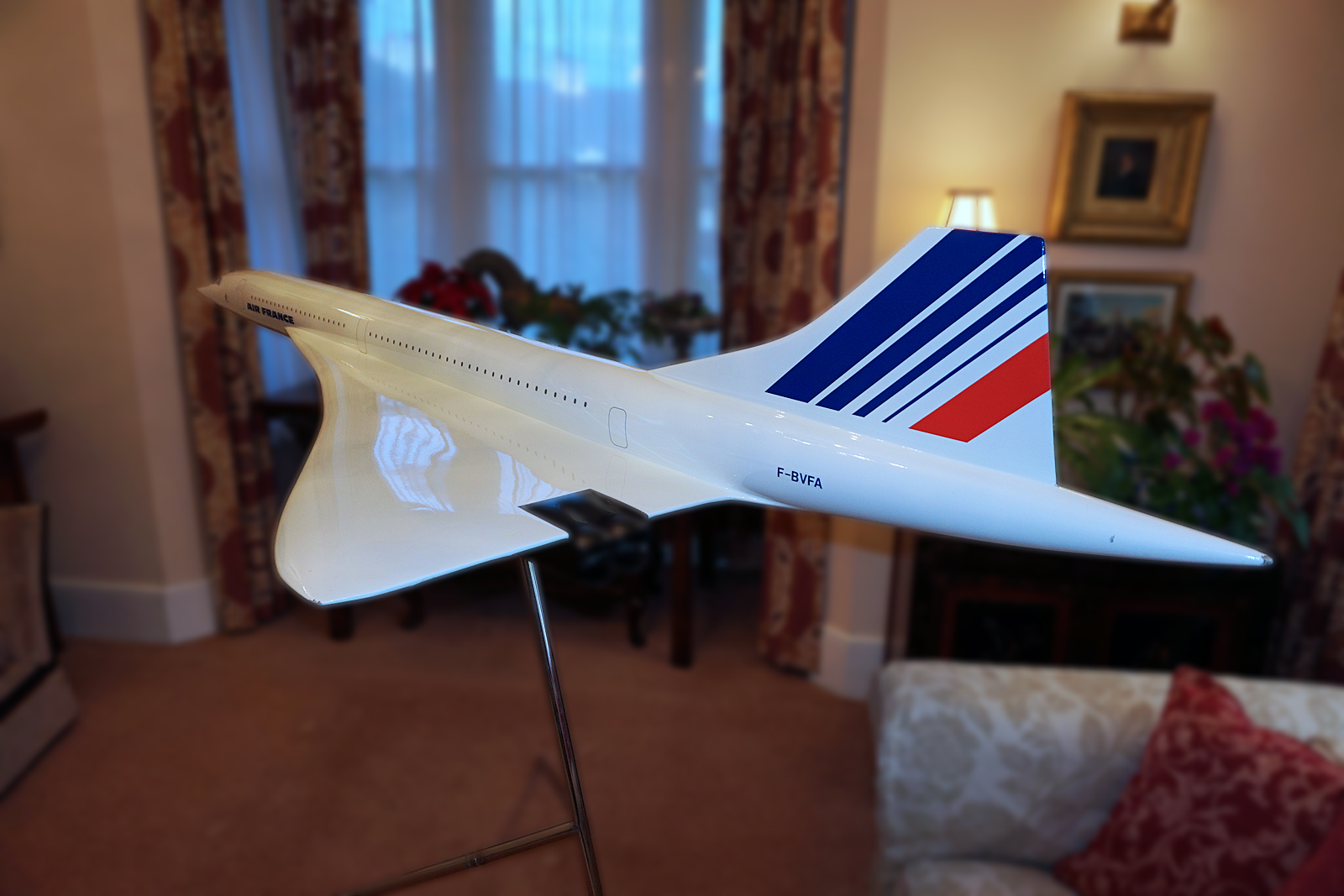 Westway Models 1/24 Air France Concorde model for sale
