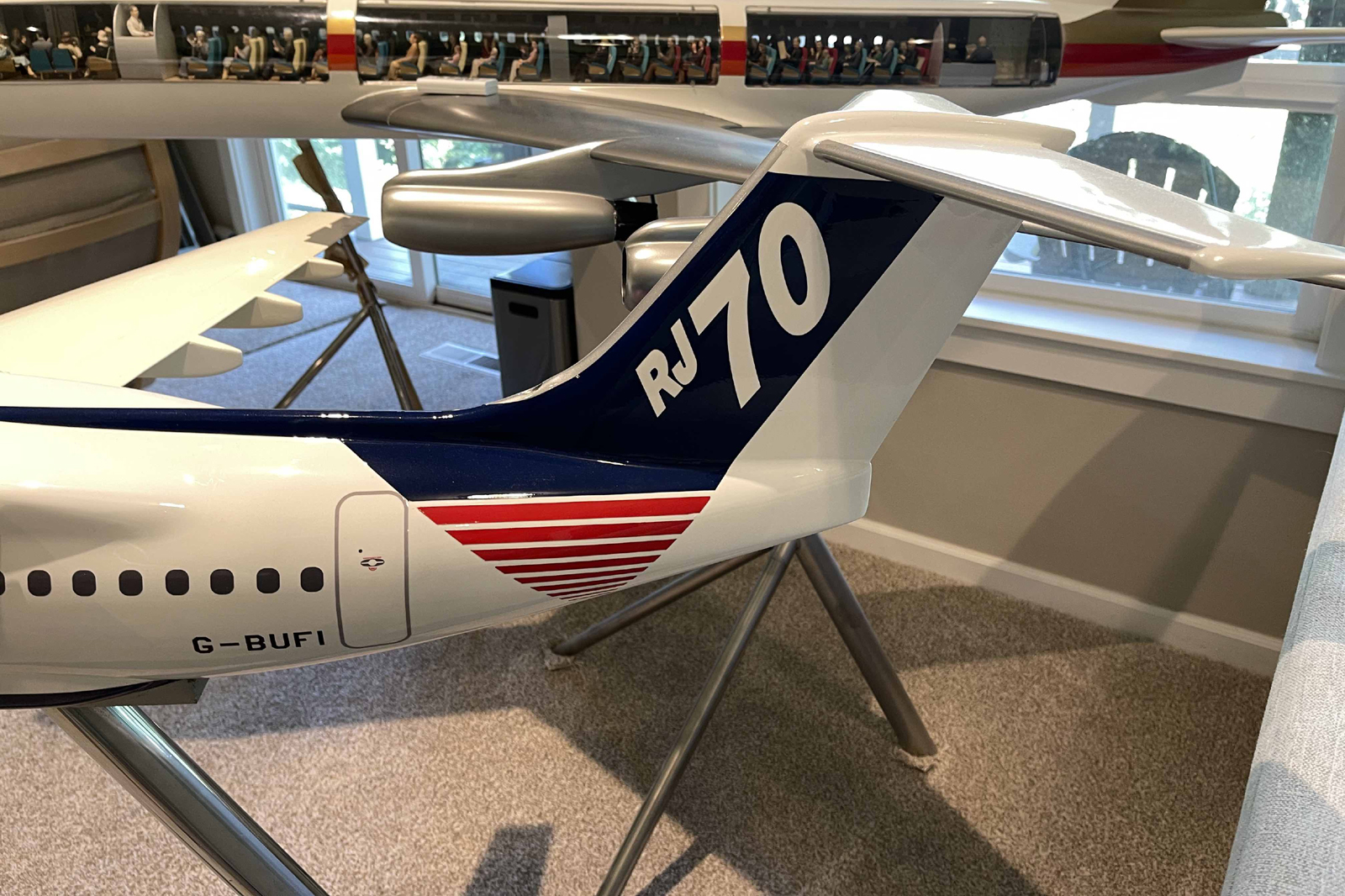 Space models 1/25 Avro RJ70 model for sale