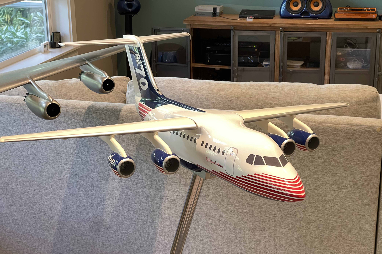 Space models 1/25 Avro RJ70 model for sale