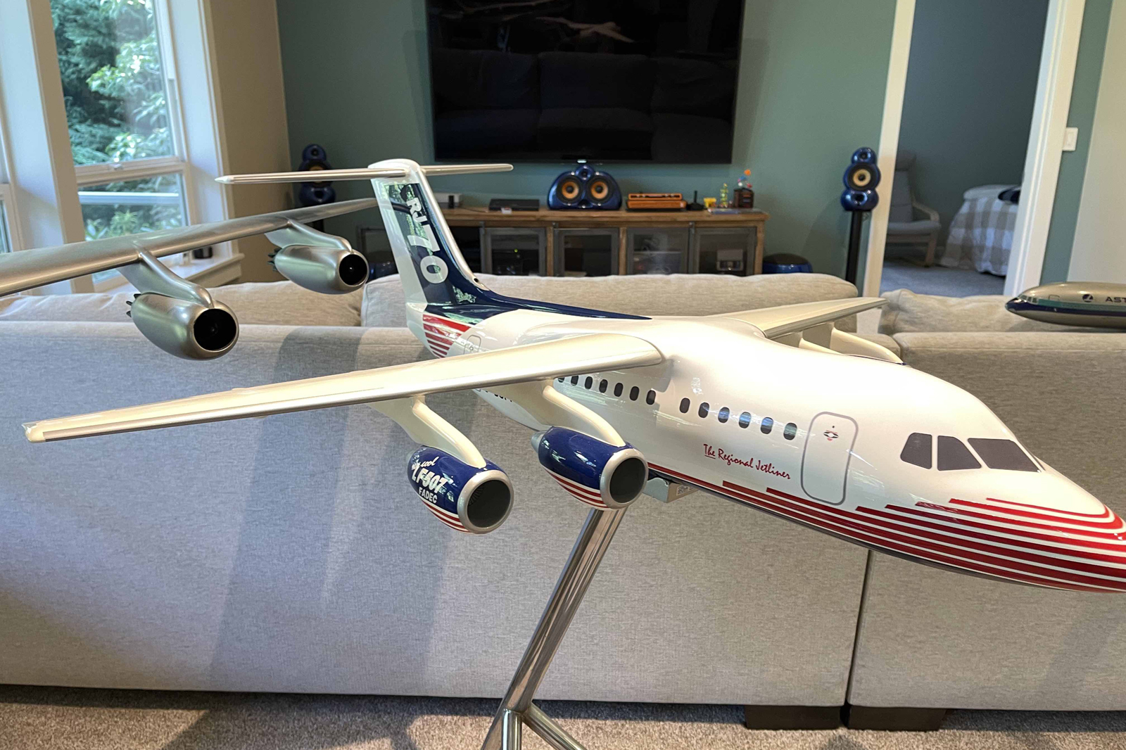 Space models 1/25 Avro RJ70 model for sale