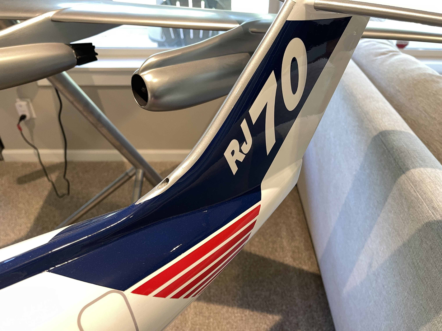 Space models 1/25 Avro RJ70 model for sale