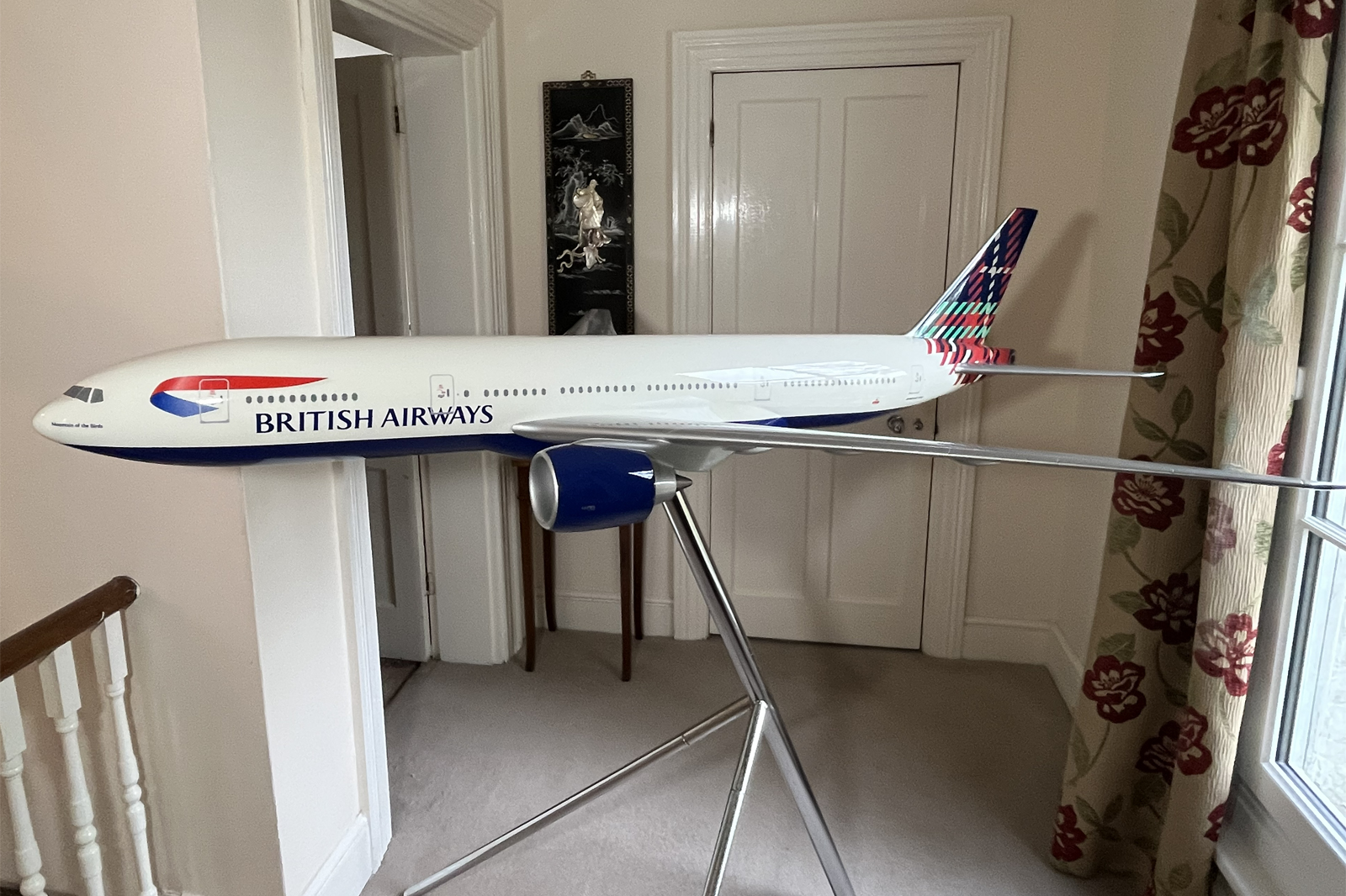 Space Models 1/36 British Airways Scotland Boeing 777-200 model for sale