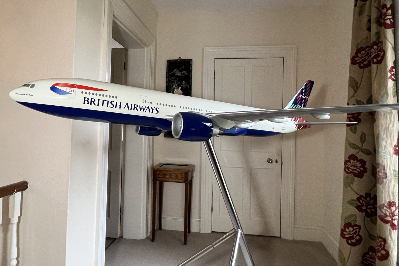 Space Models 1/36 British Airways Scotland Boeing 777-200 model for sale