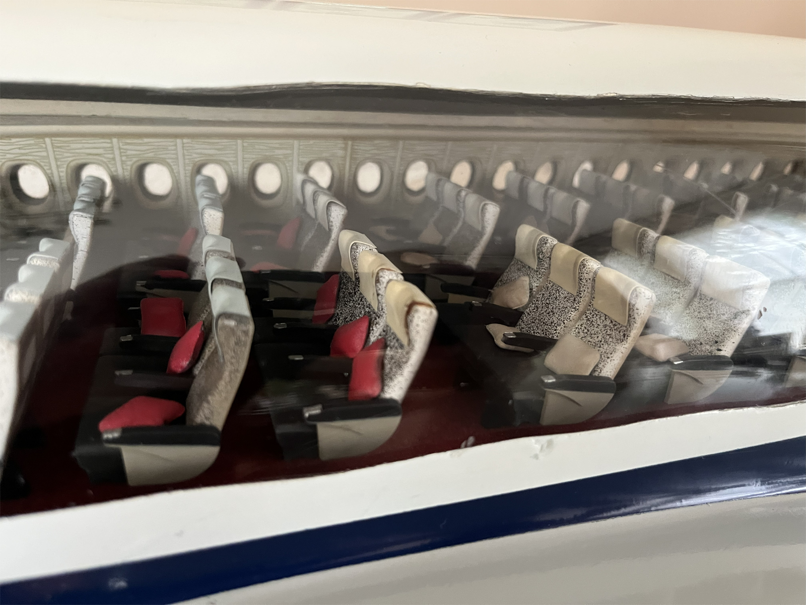 Westway 1/24 British Airways super VC-10 Cutaway model for sale