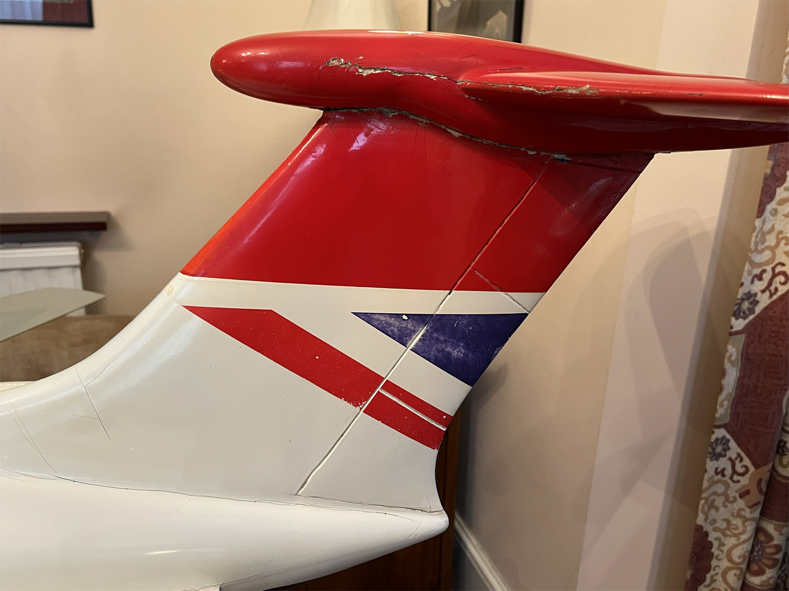 Westway 1/24 British Airways super VC-10 Cutaway model for sale