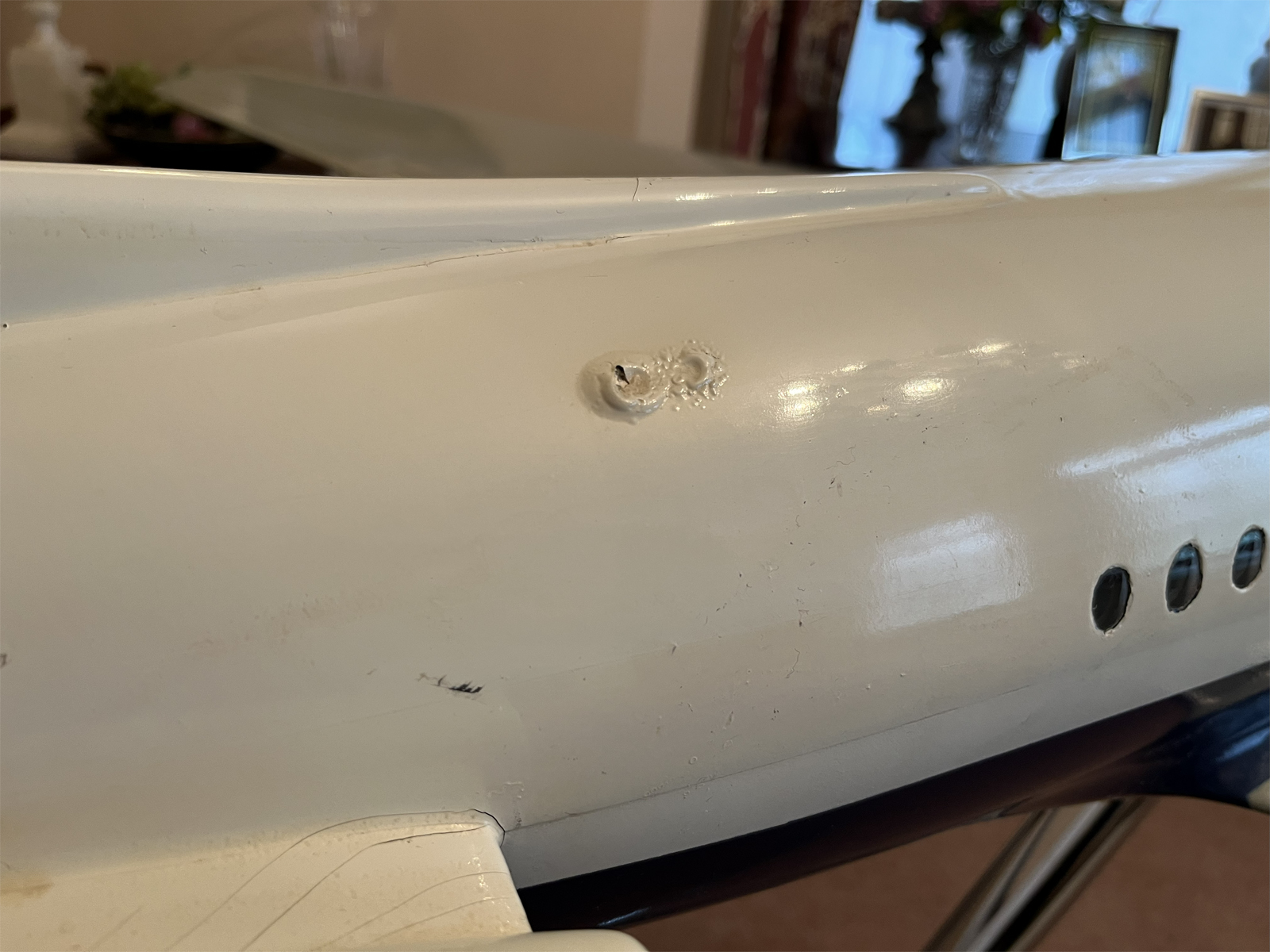 Westway 1/24 British Airways super VC-10 Cutaway model for sale