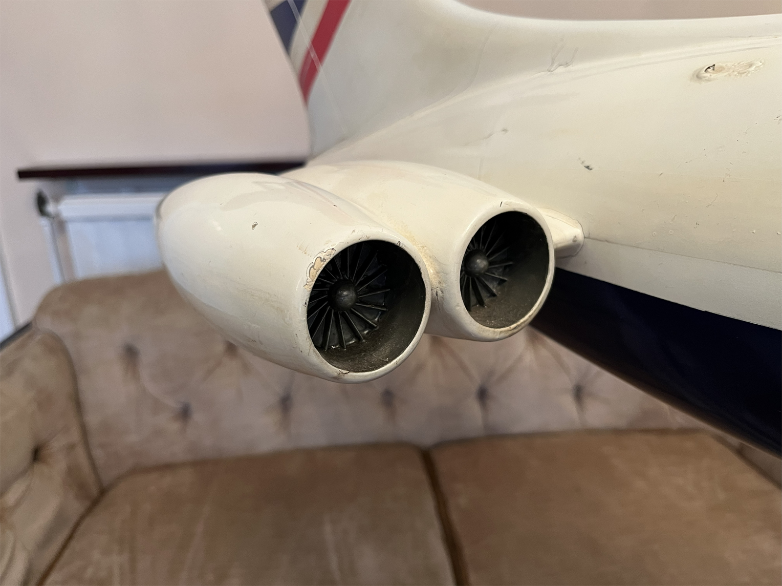 Westway 1/24 British Airways super VC-10 Cutaway model for sale