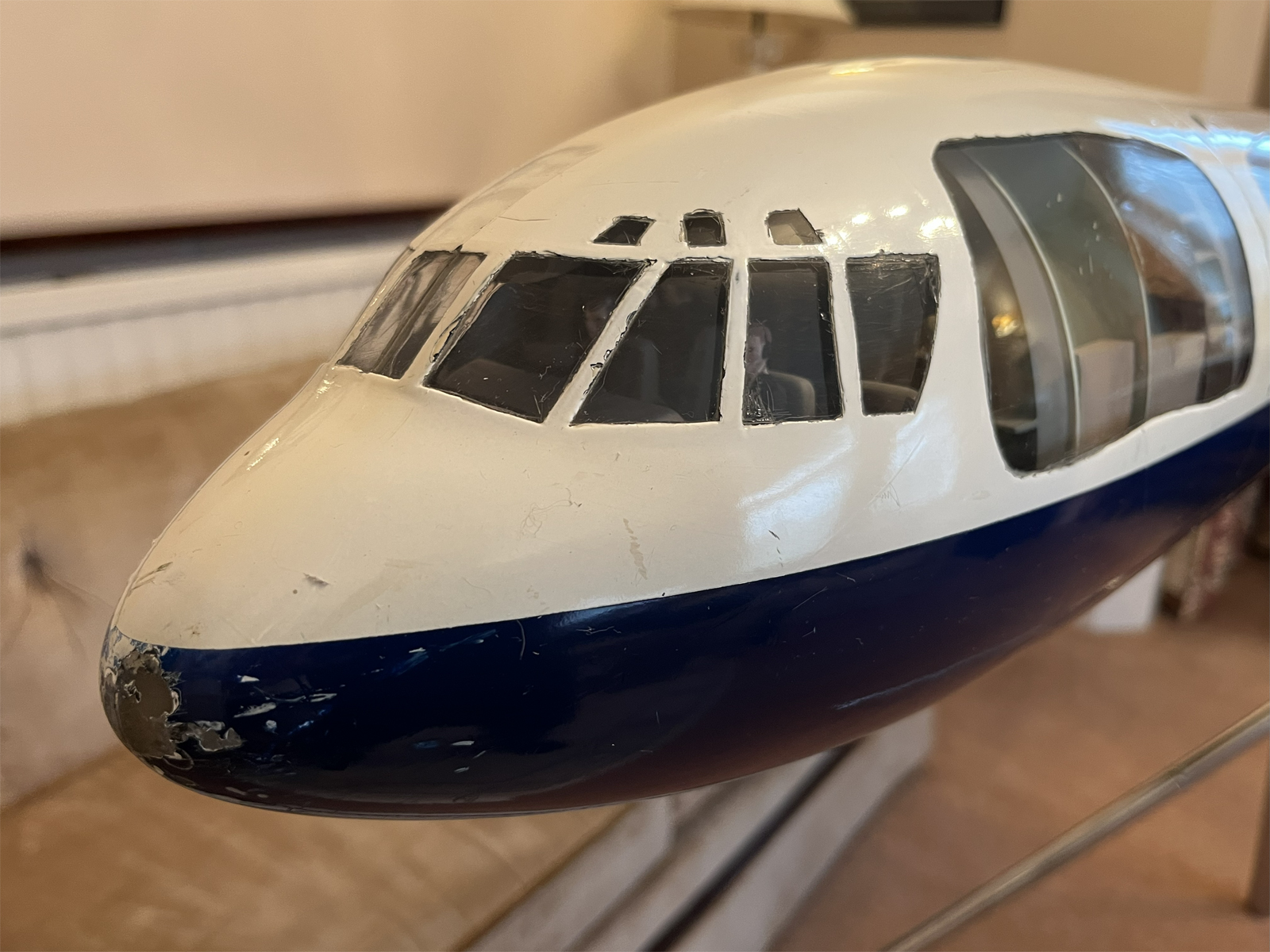 Westway 1/24 British Airways super VC-10 Cutaway model for sale