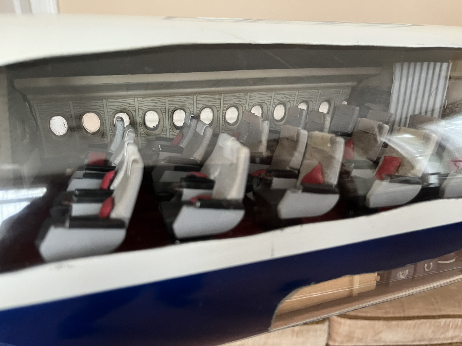 Westway 1/24 British Airways super VC-10 Cutaway model for sale
