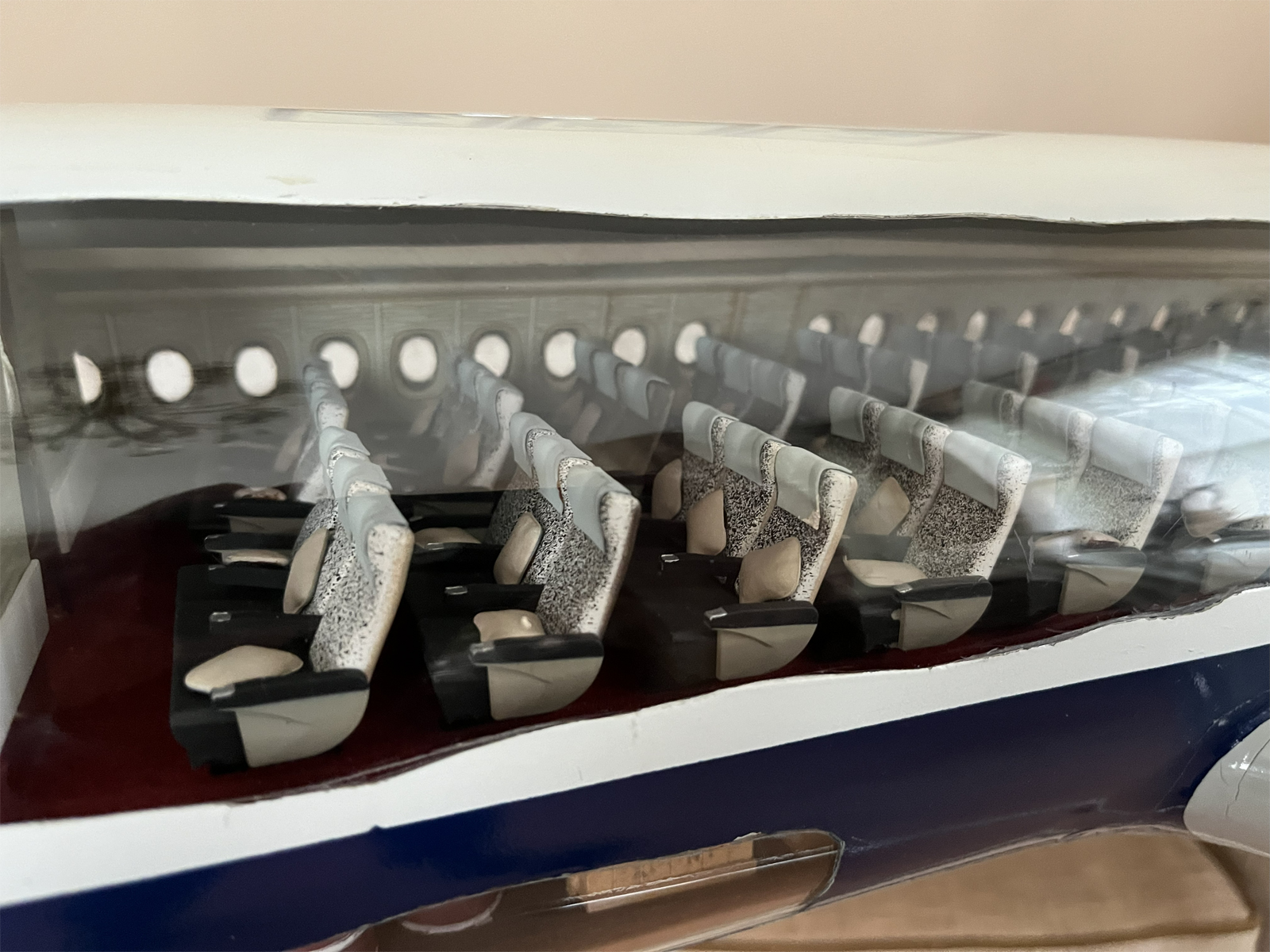 Westway 1/24 British Airways super VC-10 Cutaway model for sale