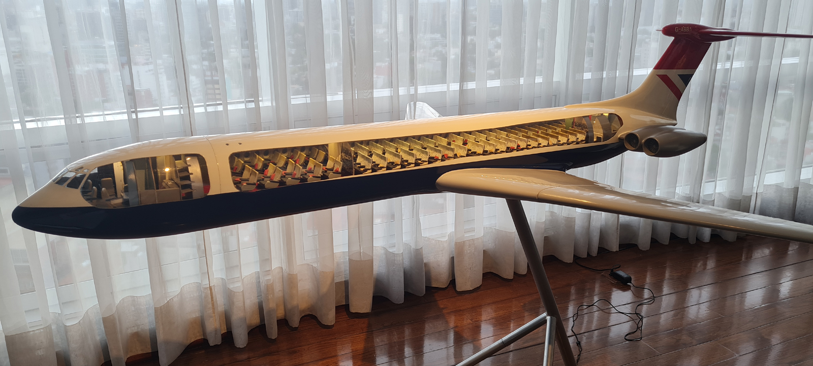Westway models 1/48 British Airways Super VC10 cutaway model for sale