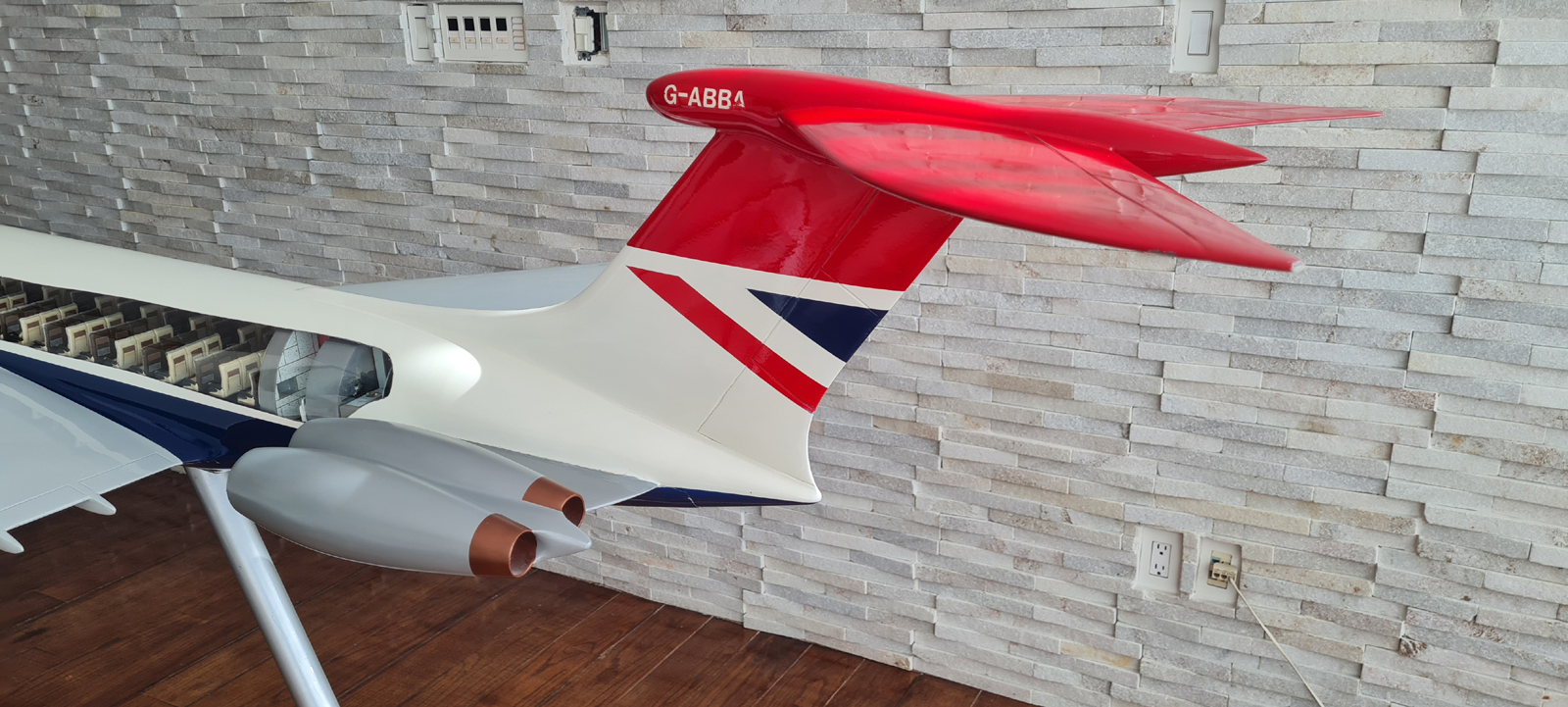 Westway models 1/48 British Airways Super VC10 cutaway model for sale