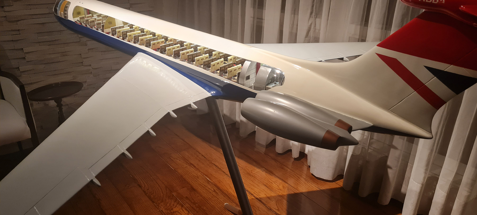 Westway models 1/48 British Airways Super VC10 cutaway model for sale