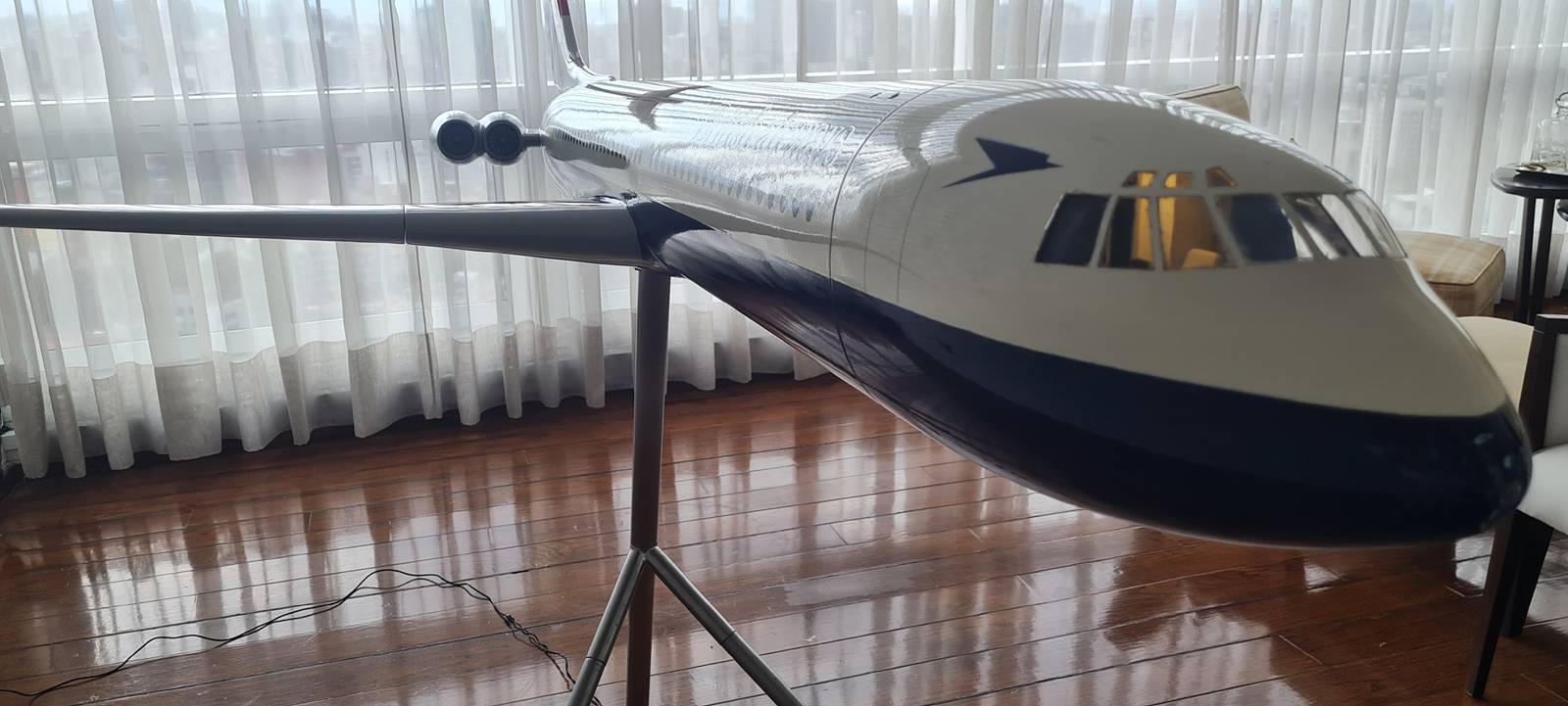 Westway models 1/48 British Airways Super VC10 cutaway model for sale