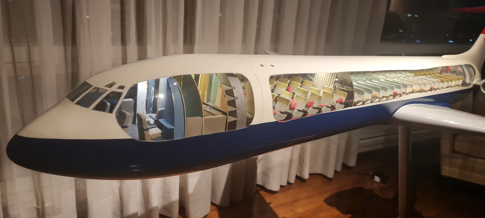 Westway models 1/48 British Airways Super VC10 cutaway model for sale