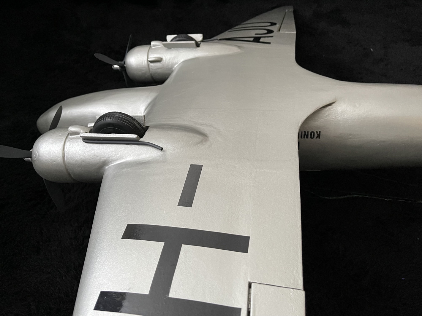 Large KLM Douglas DC-3 model for sale