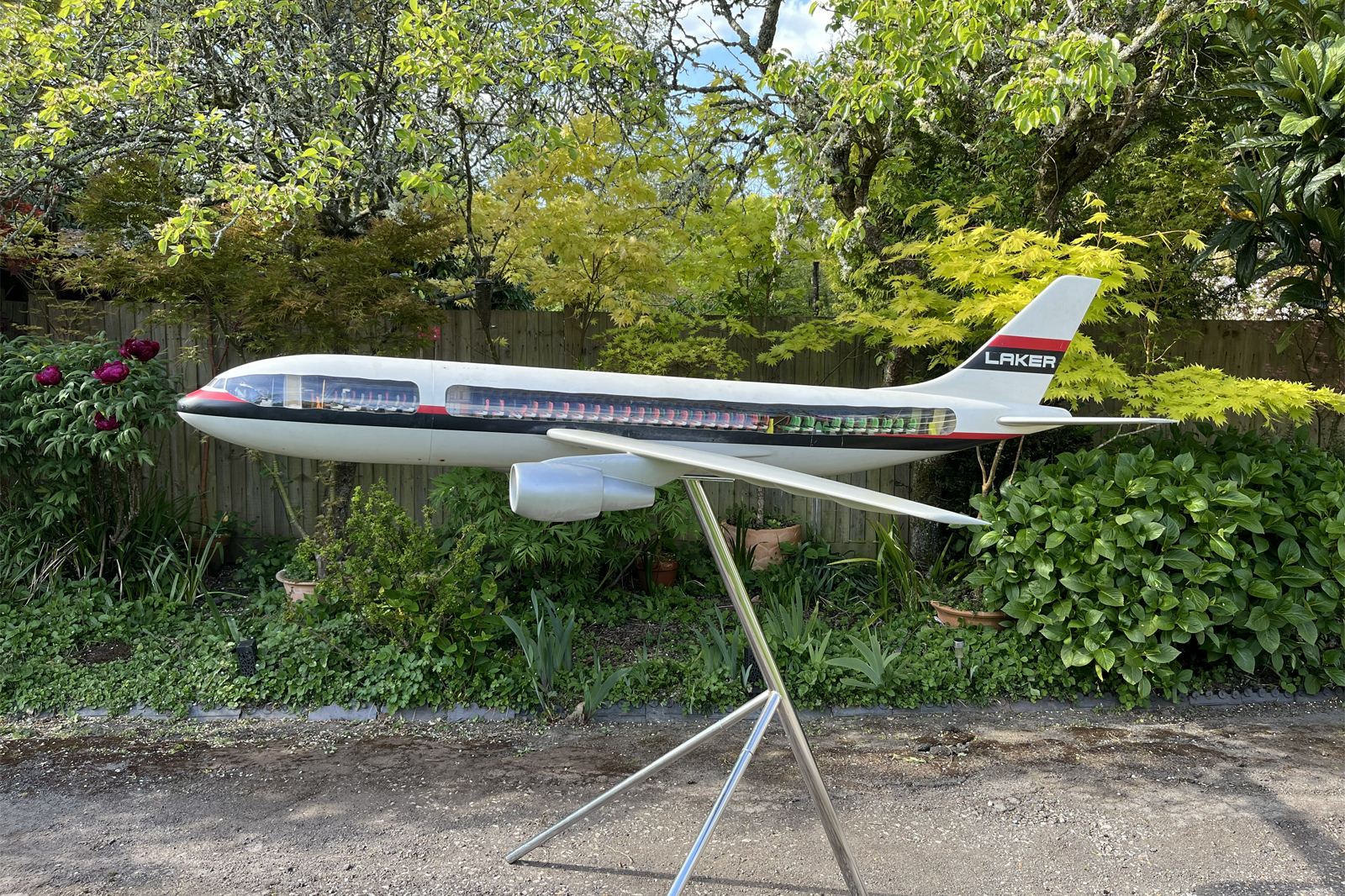 1/25 Laker Airways Airbus A300 Cutaway model for sale