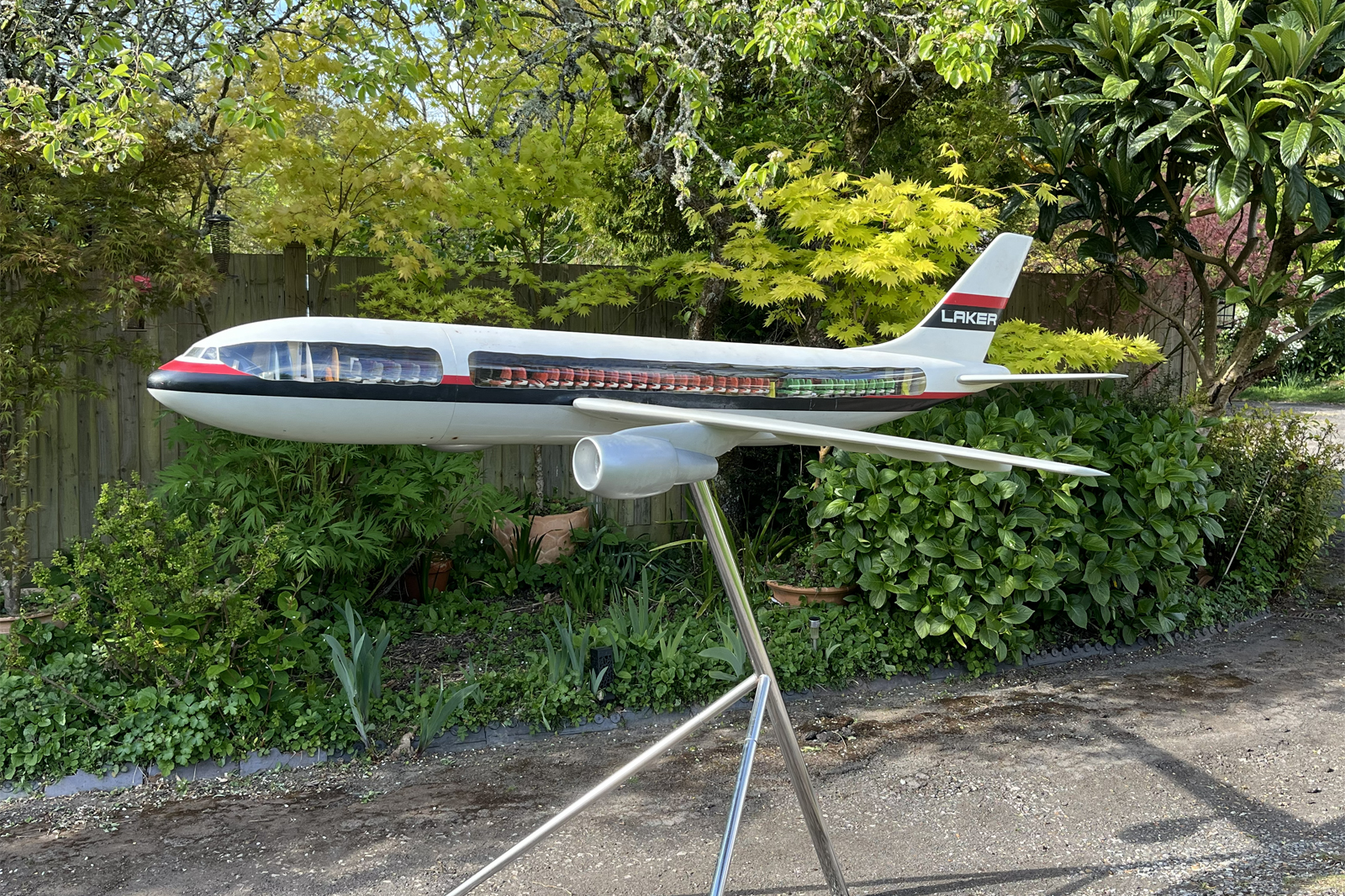 1/25 Laker Airways Airbus A300 Cutaway model for sale