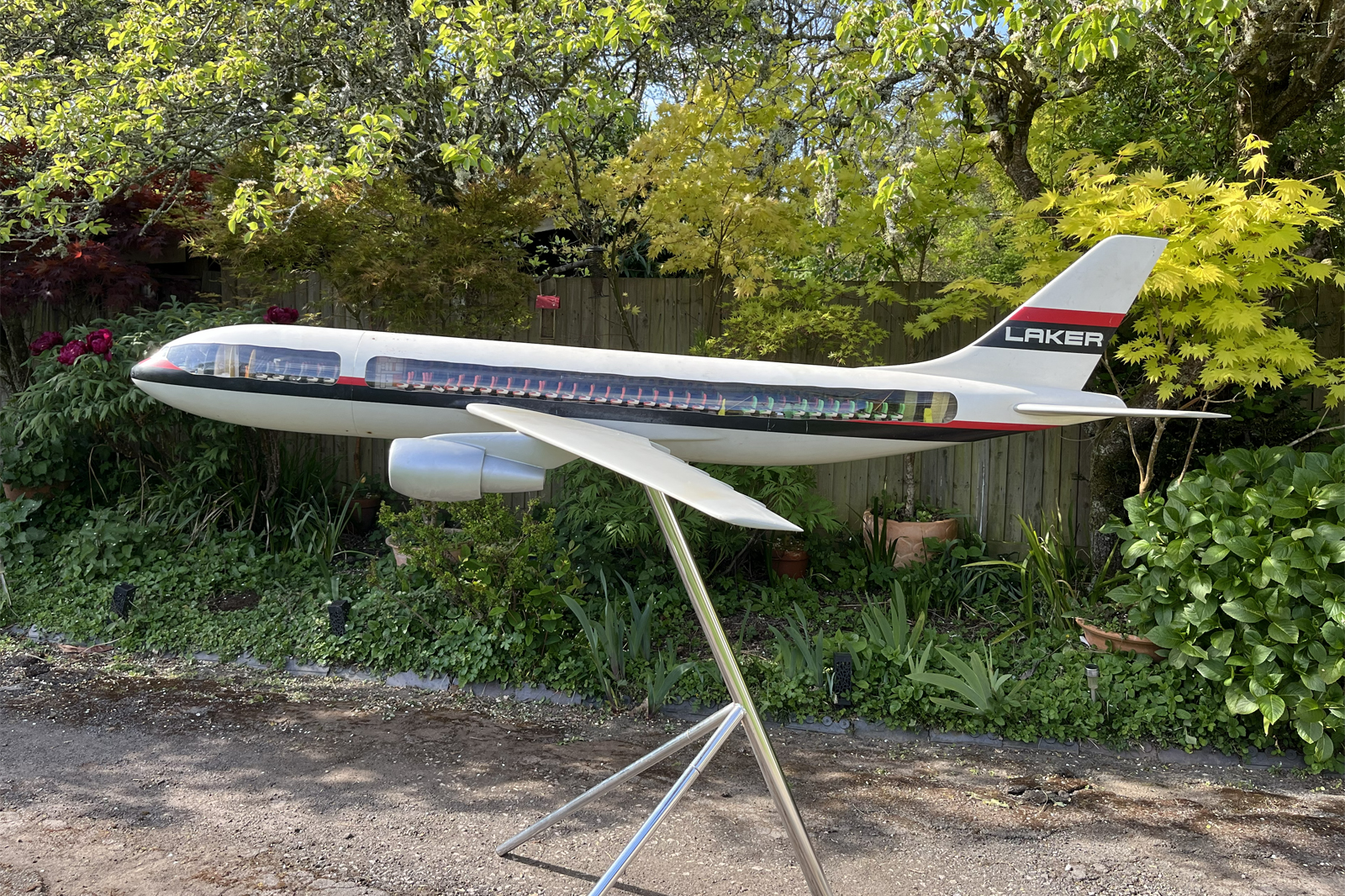 1/25 Laker Airways Airbus A300 Cutaway model for sale