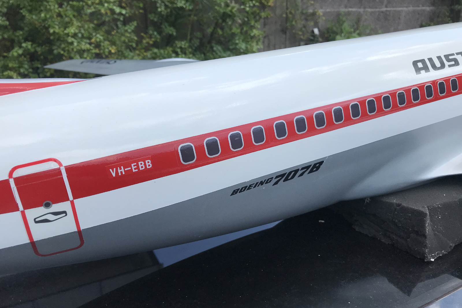 Westway Models 1/24 Qantas Boeing 707 model for sale