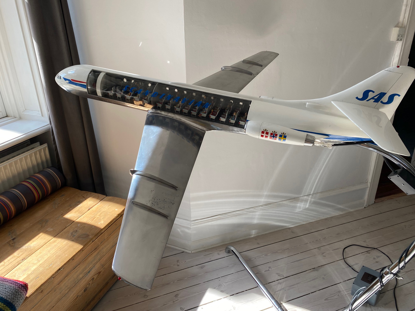Osgaard 1/25 SAS Caravelle cutaway model for sale