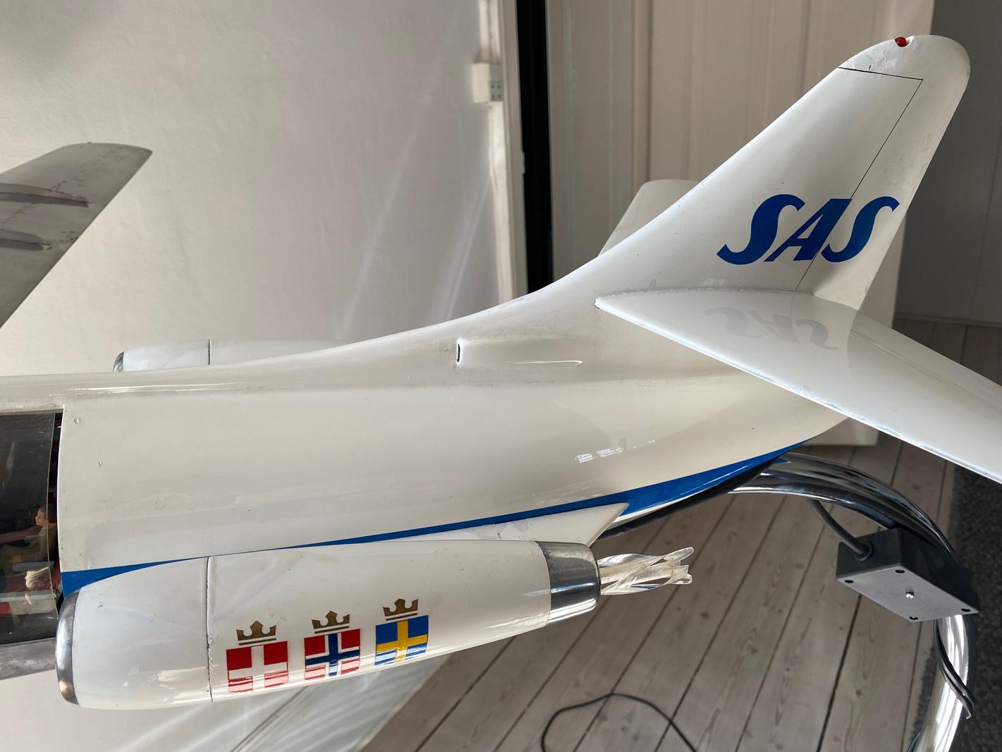 Osgaard 1/25 SAS Caravelle cutaway model for sale