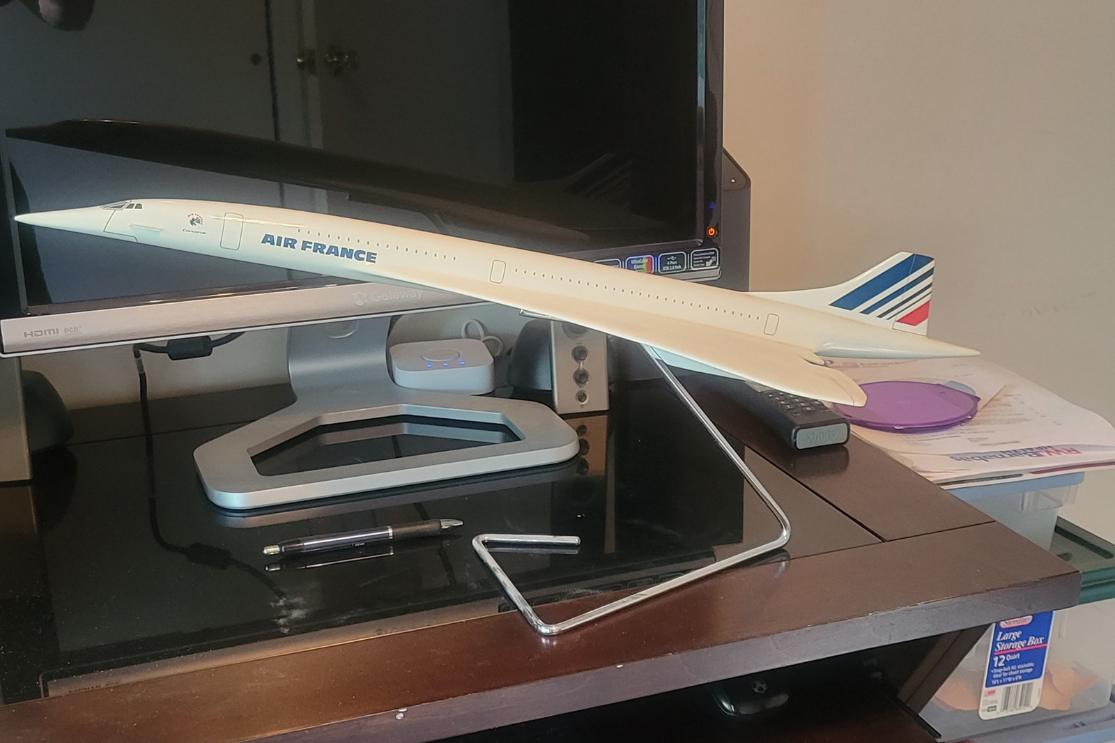 1/100 Air France Concorde model for sale