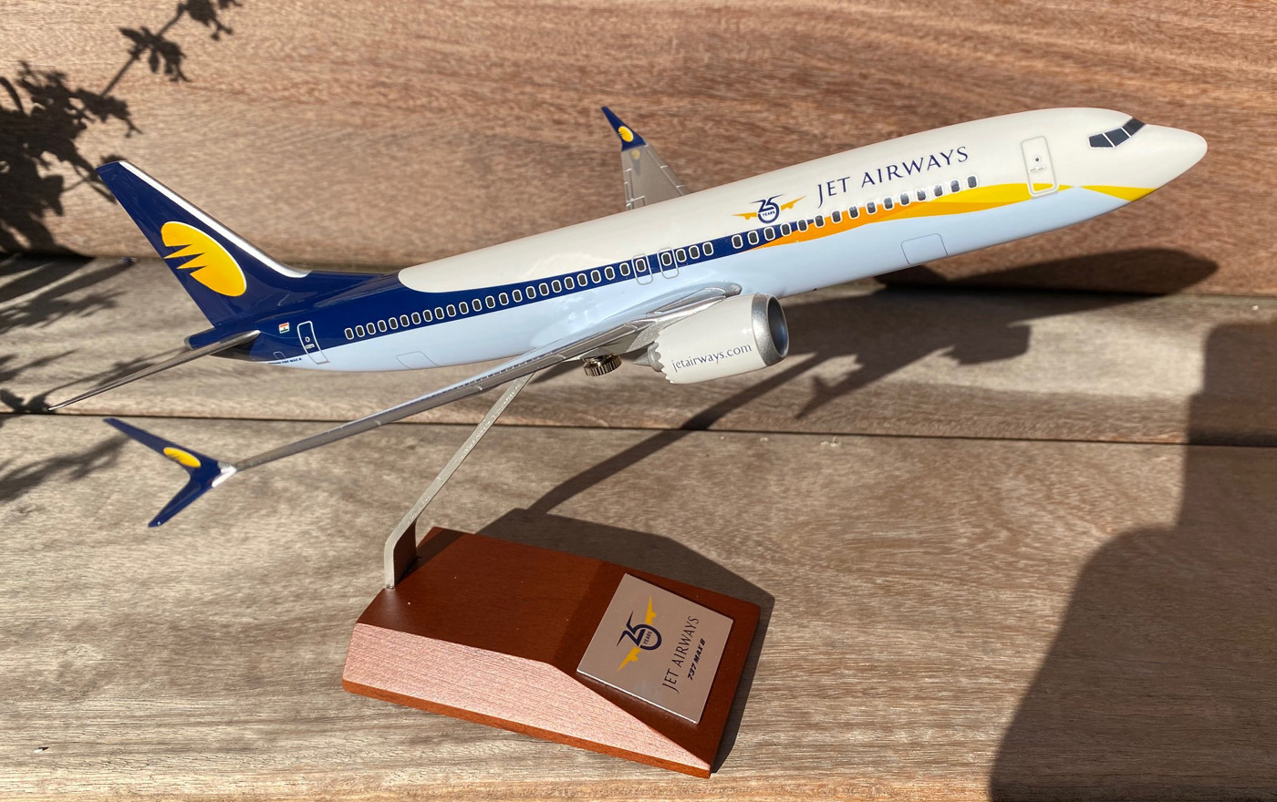 Pacific Miniatures Pacmin 1/144 Jet Airways Boeing 737 Max 8