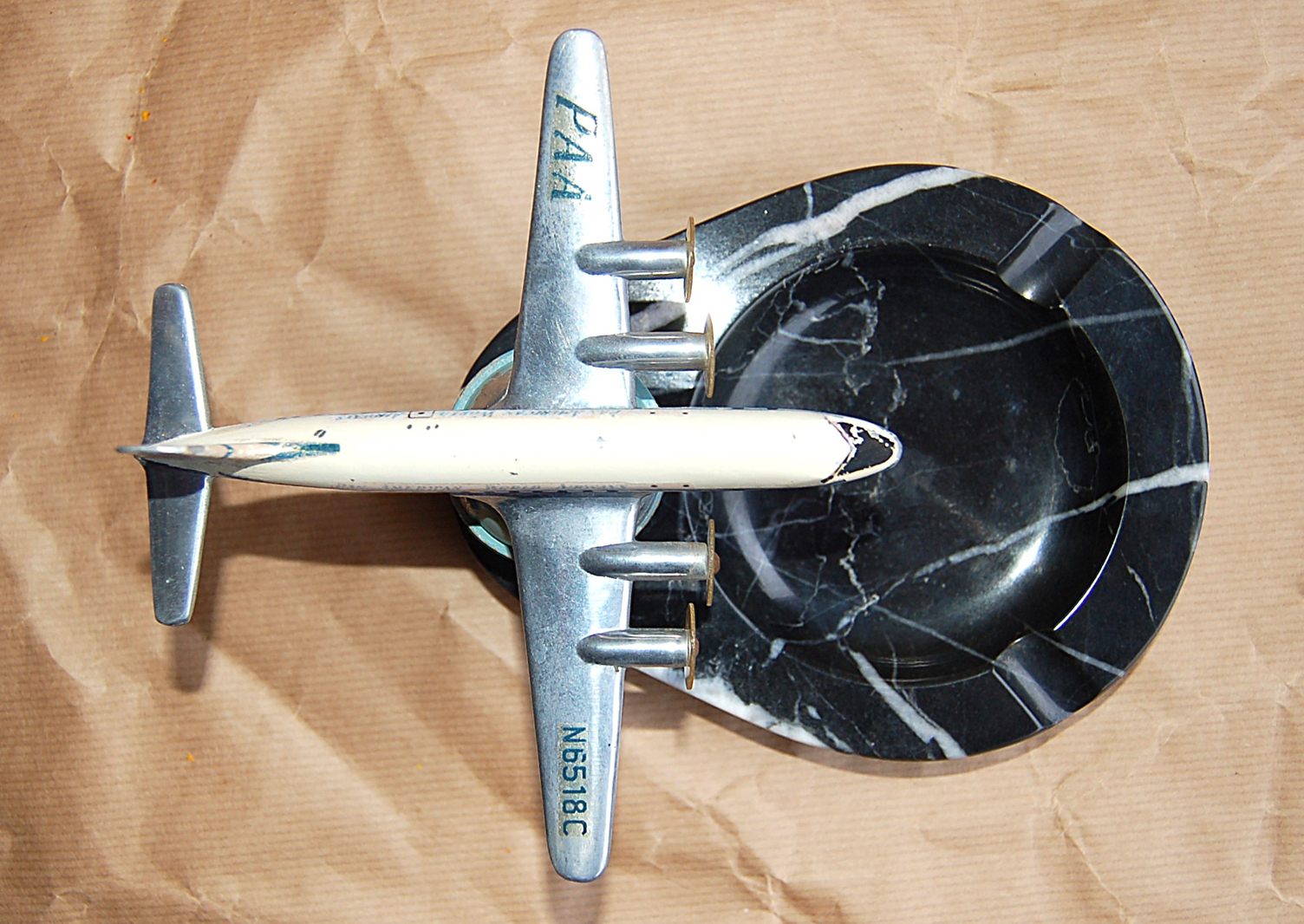 Pan Am Douglas DC-6 Ashtray model for sale