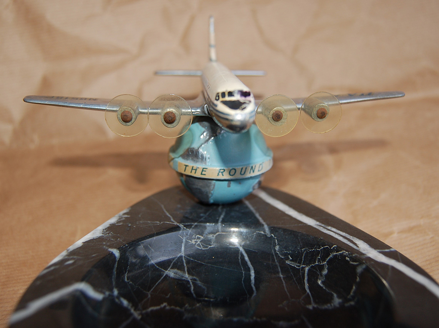 Pan Am Douglas DC-6 Ashtray model for sale