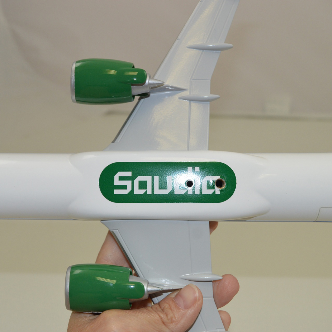 Graphideco 1/100 Saudia Airbus A321 Neo model for sale