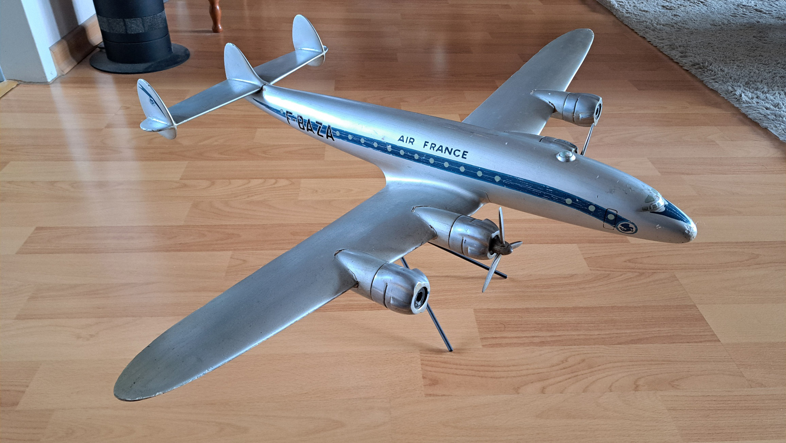 La Maquette d'Etude et d'Exposition 1948 Air France Lockheed -L049 Constellation model for sale