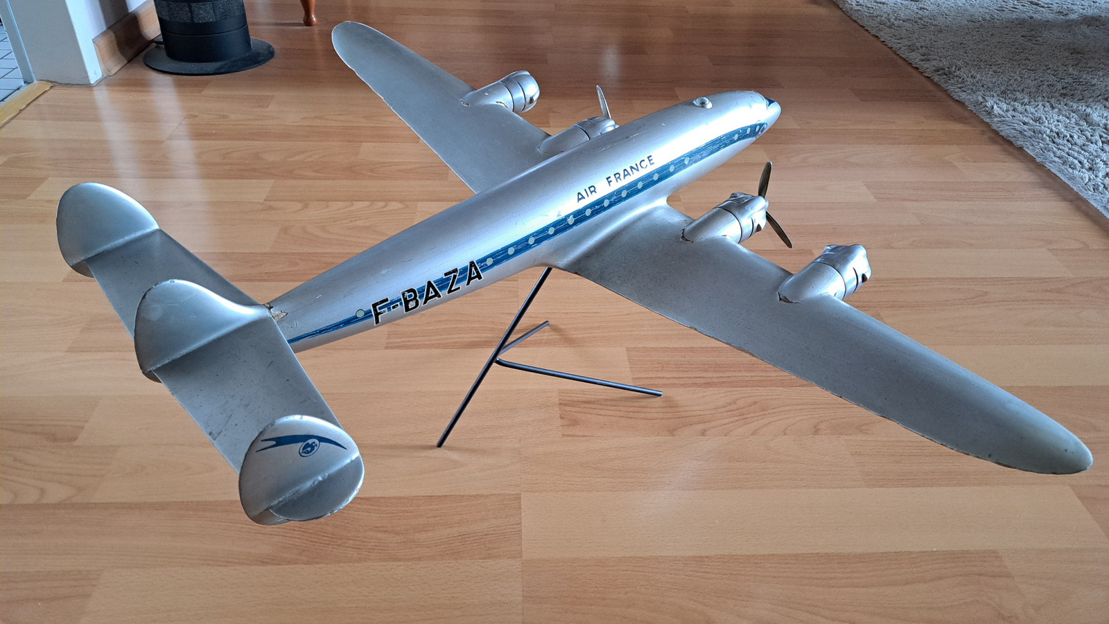 La Maquette d'Etude et d'Exposition 1948 Air France Lockheed -L049 Constellation model for sale