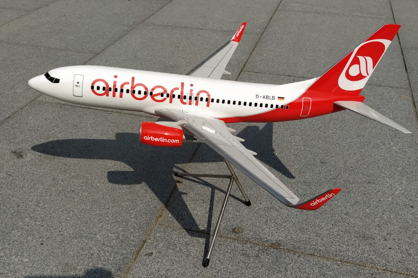 GB Aviation Models 1/50 Air Berlin Boeing 737-700 model for sale