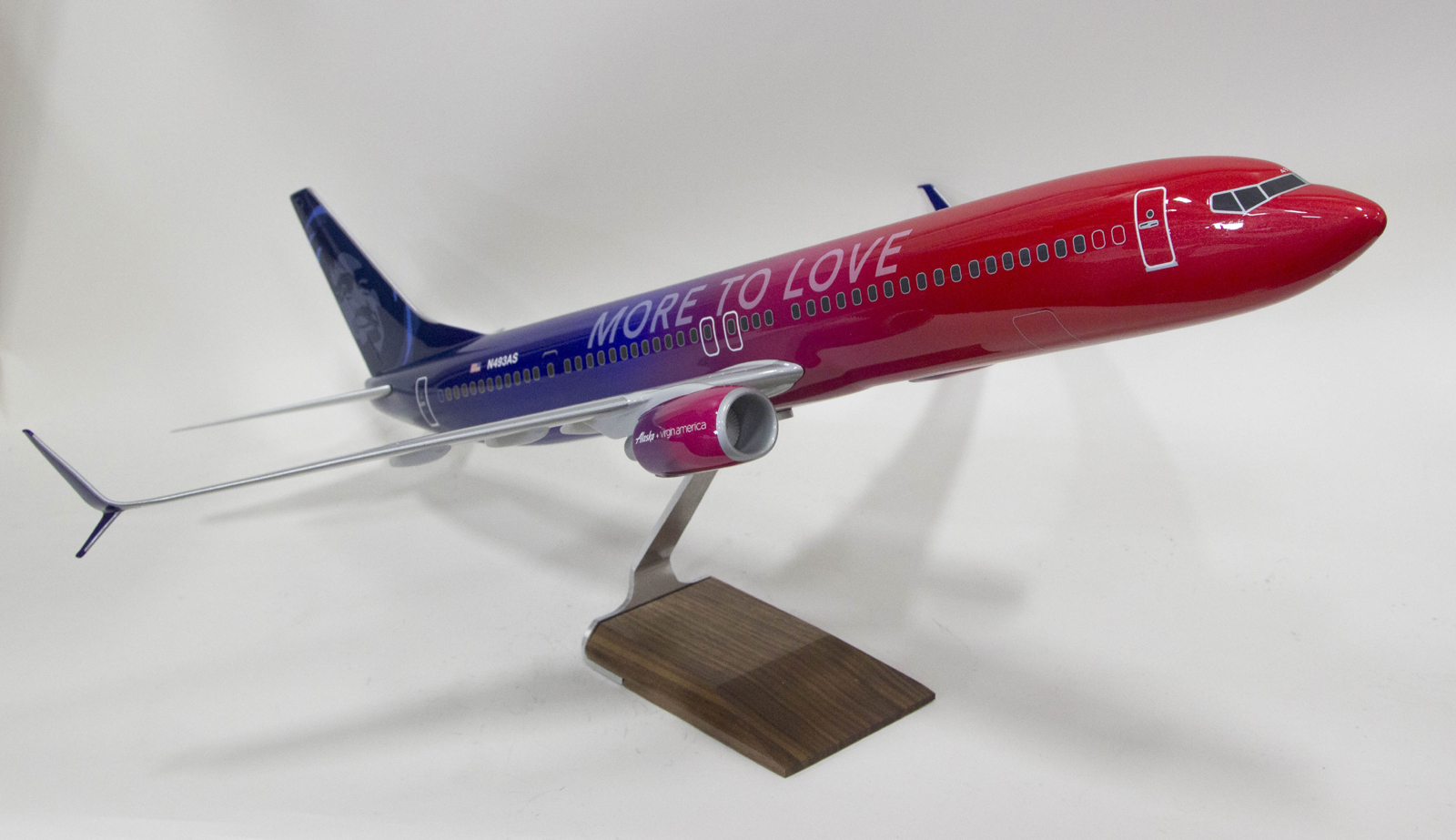 Pacmin 1/50 Alaska Airlines Boeing 737-900ER model for sale