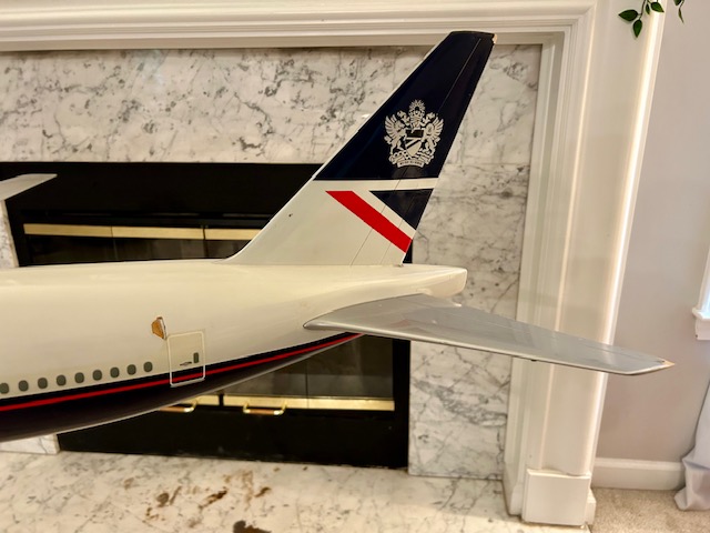 Space Models 1/50 British Airways Boeing 777-200 model for sale