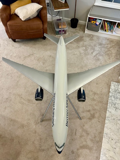 Space Models 1/50 British Airways Boeing 777-200 model for sale