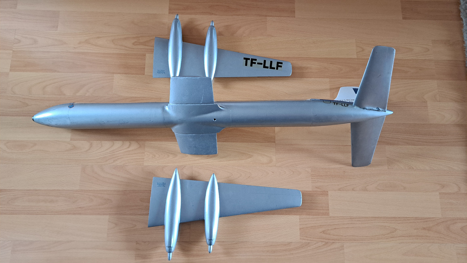 Schaarschmidt 1/50 Loftleidir Canadair CL-44J model for sale