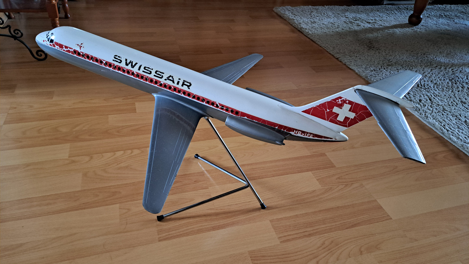 Belplast Italy 1/50 Swissair Douglas DC-9 model for sale