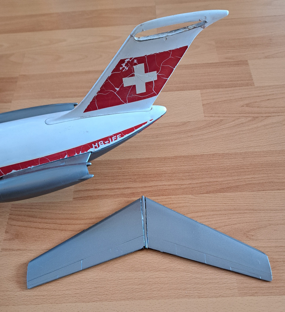Belplast Italy 1/50 Swissair Douglas DC-9 model for sale